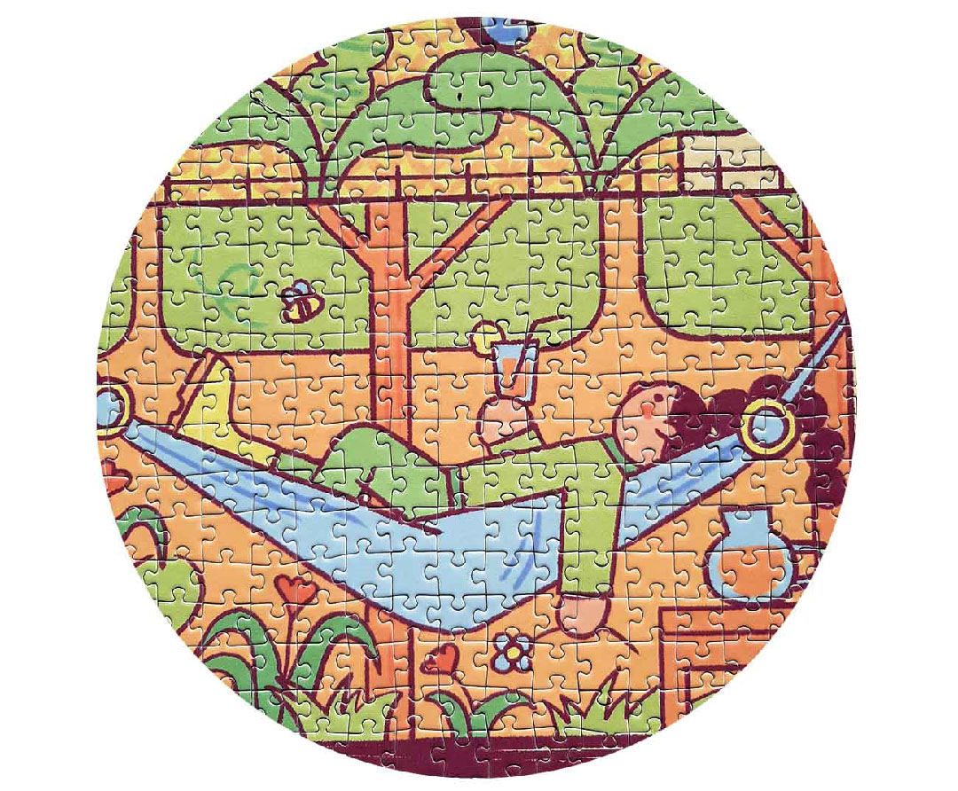illustration jeunesse pour un puzzle